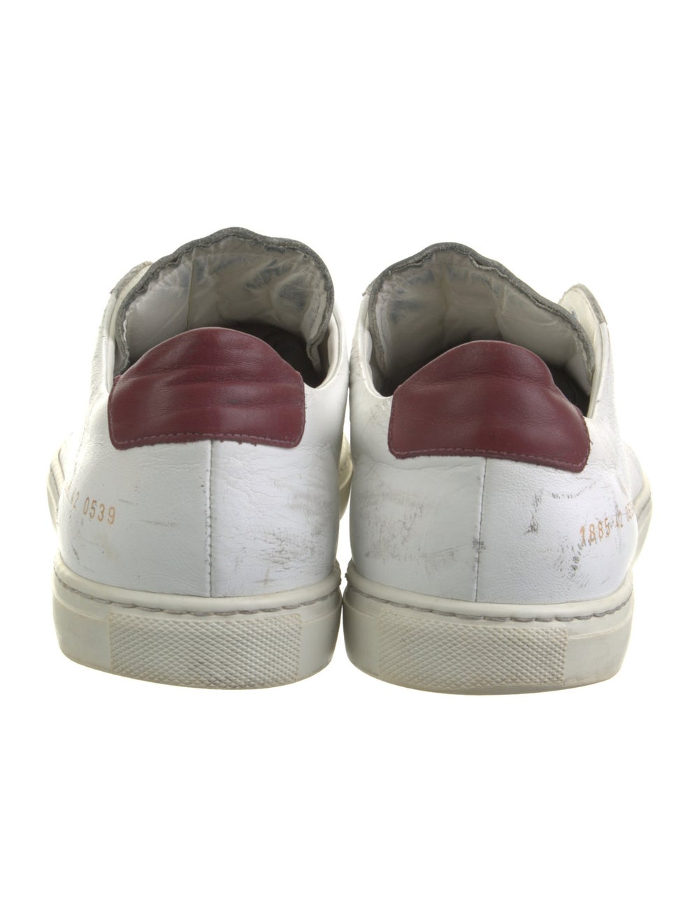 Common Projects Leather Colorblock Pattern Sneake… - image 4