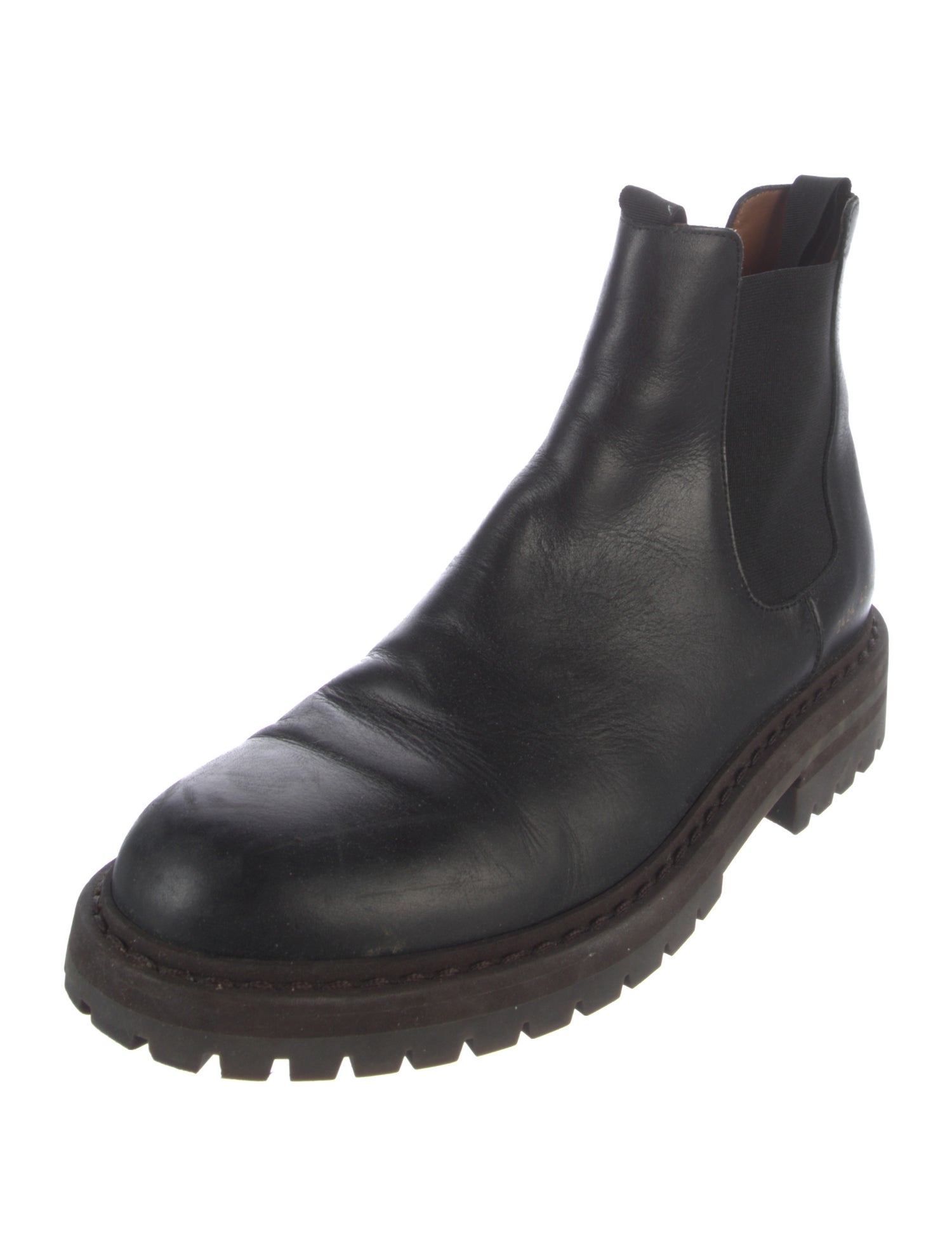 Common Projects Leather Chelsea Boots