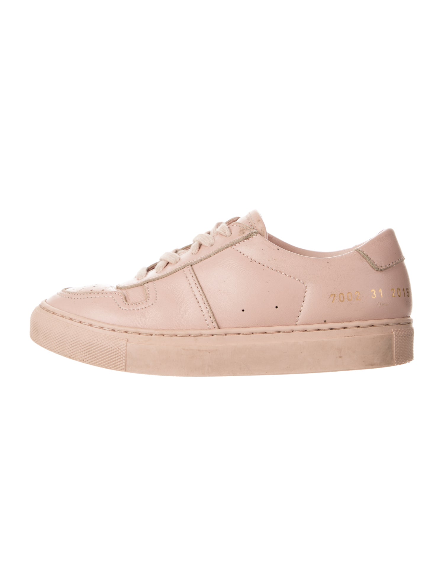 Common Projects Leather Low Top Sneakers