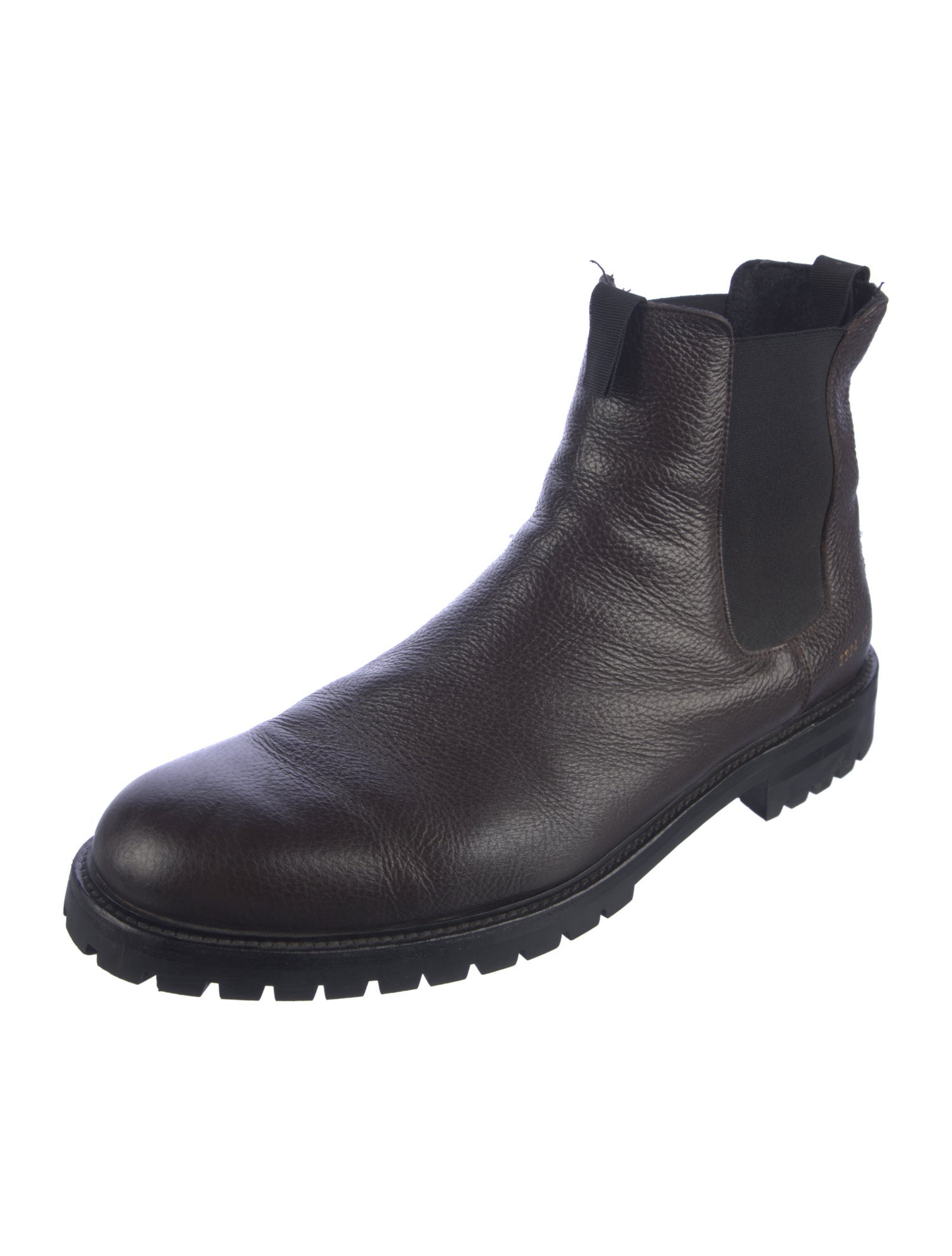 Common Projects Leather Chelsea Boots