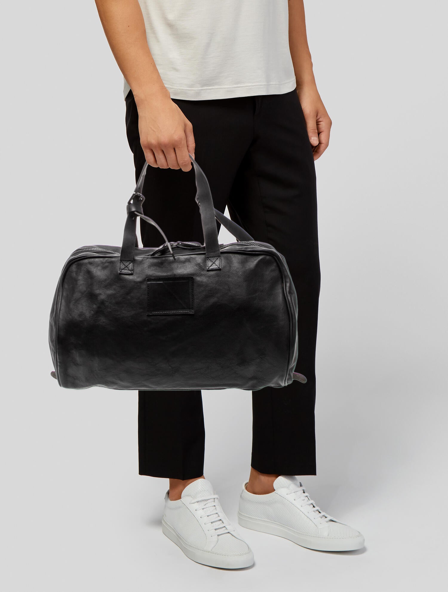 Common Projects Leather Weekender Bag
