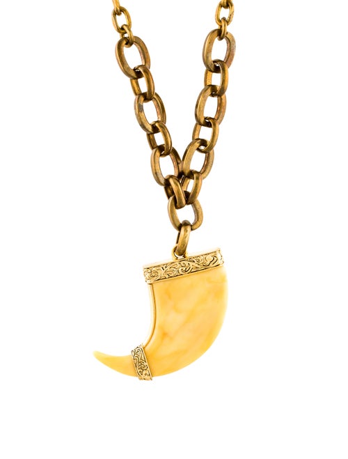 Lulu Frost Cleo Horn Pendant Necklace