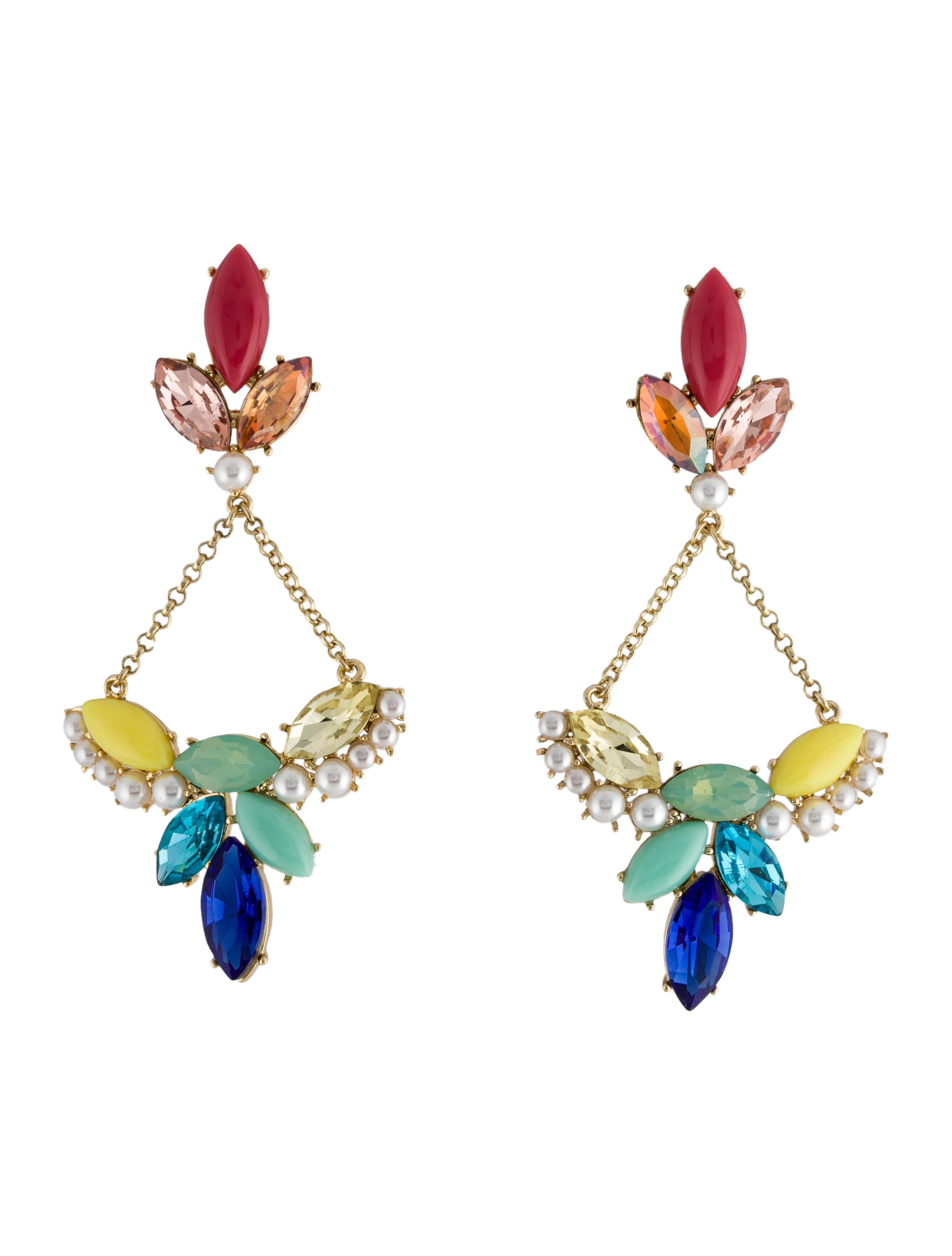 Tiffany & Co. 18K Chandelier Earrings 18K Yellow Gold Chandelier