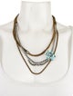 Lulu Frost Crystal Multistrand Necklace
