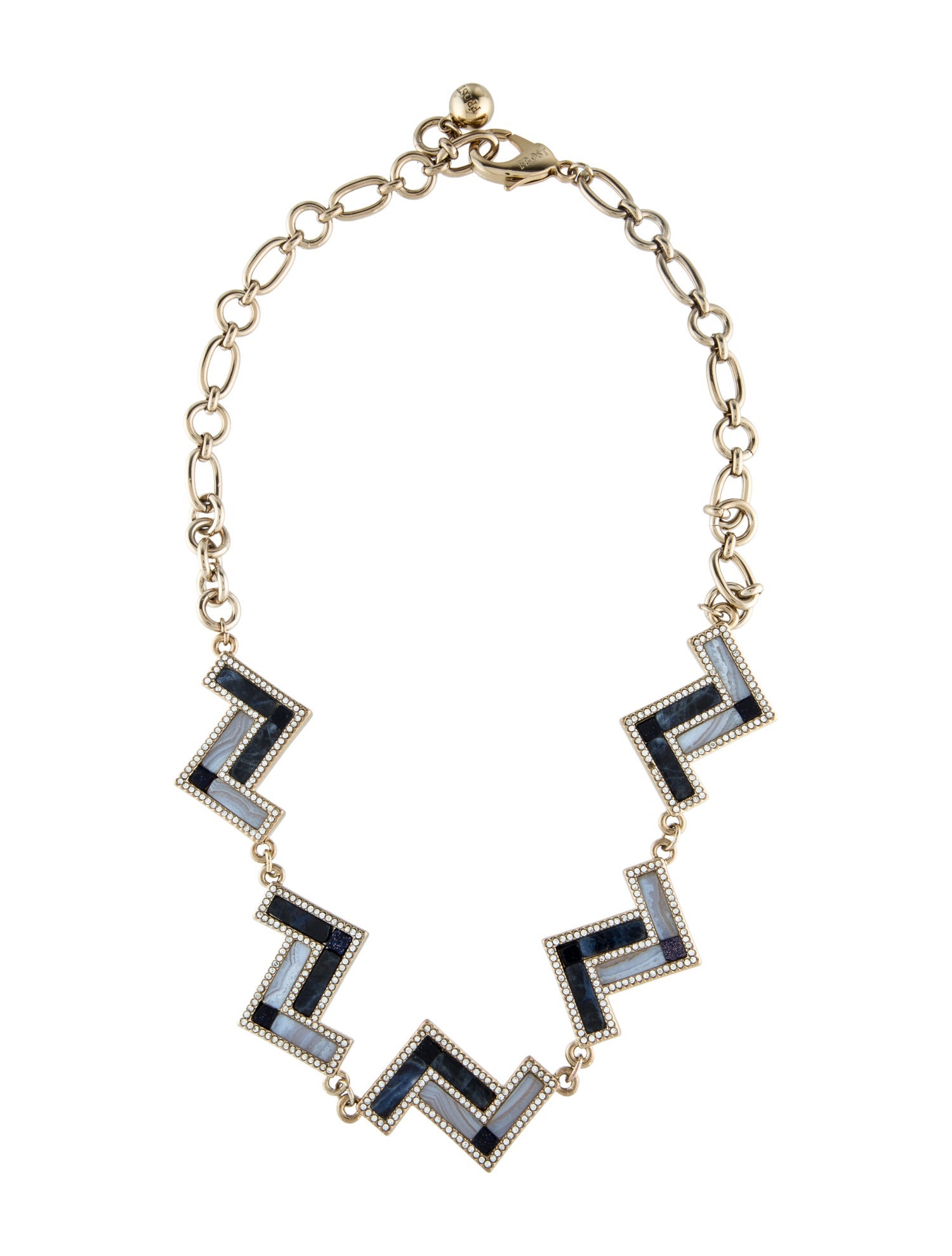 Lulu Frost Crystal Collar Necklace