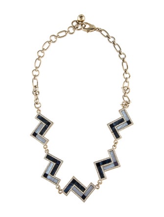 Lulu Frost Crystal Collar Necklace