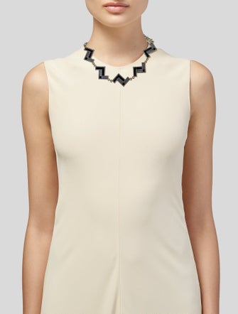 Lulu Frost Crystal Collar Necklace