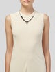 Lulu Frost Crystal & Faux Pearl Collar Necklace