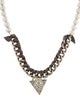 Lulu Frost Crystal & Faux Pearl Collar Necklace