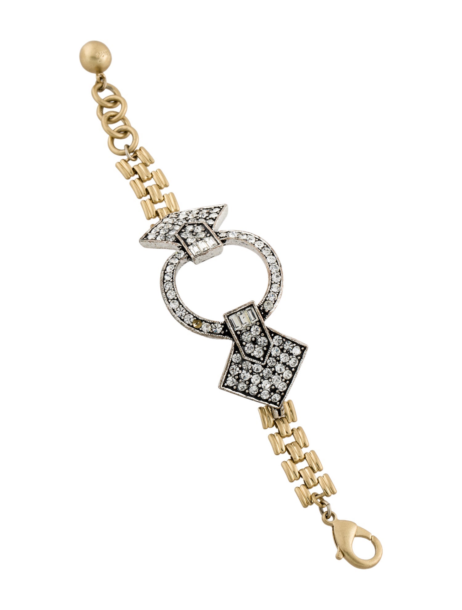 Lulu Frost Crystal Stardust Link Bracelet