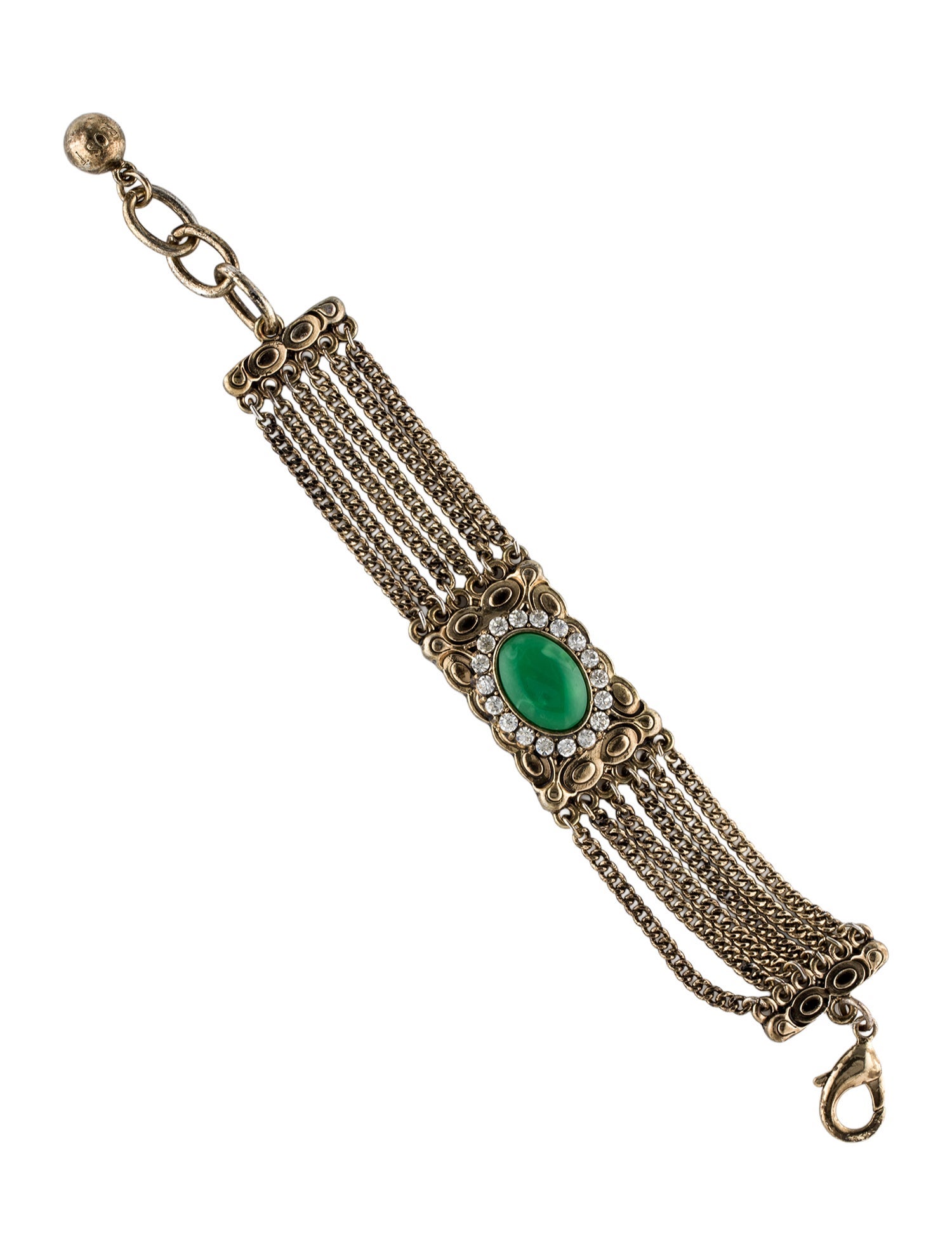 Lulu Frost Crystal & Resin Immortality Bracelet