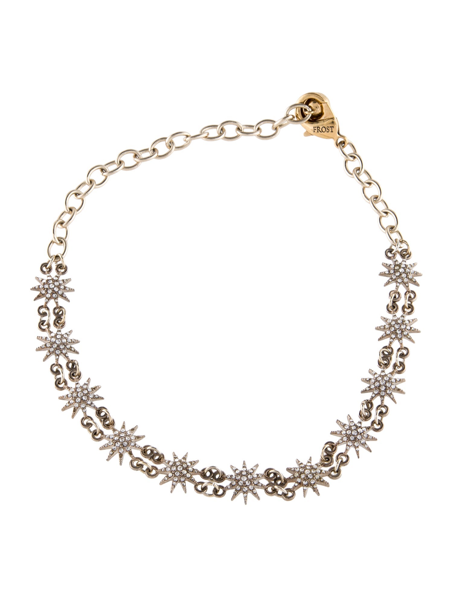 Lulu Frost Crystal Encore Star Choker Necklace