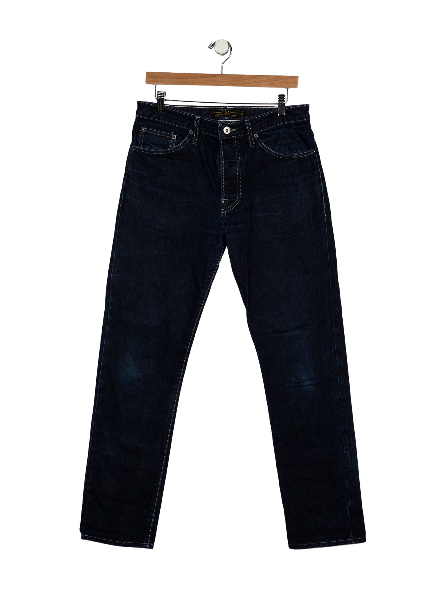 Freemans Sporting Club Straight-Leg Jeans