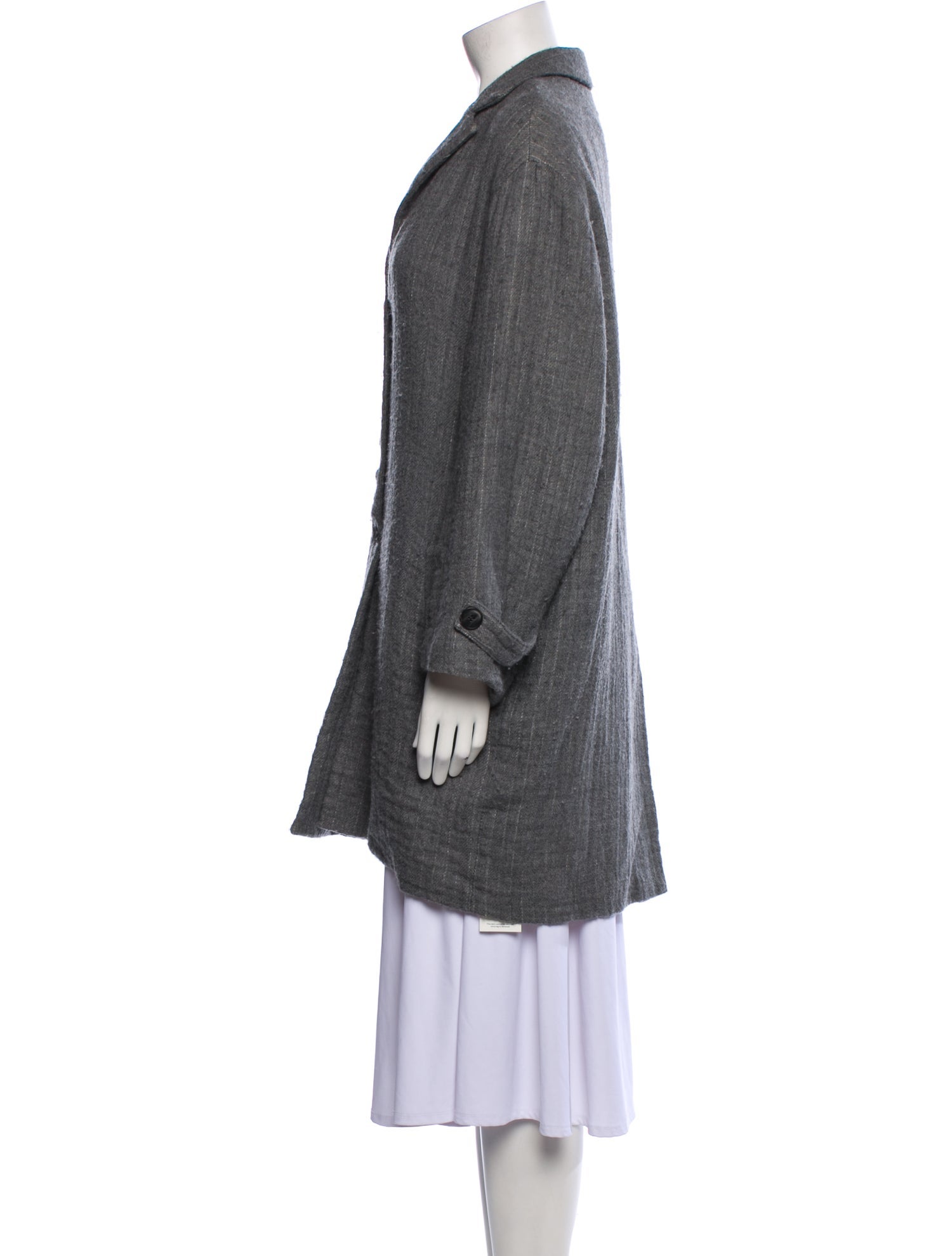 Hazel Brown Wool Coat