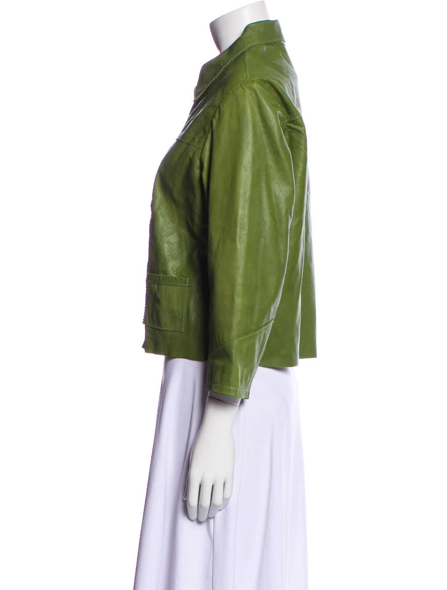 Hazel Brown Leather Jacket