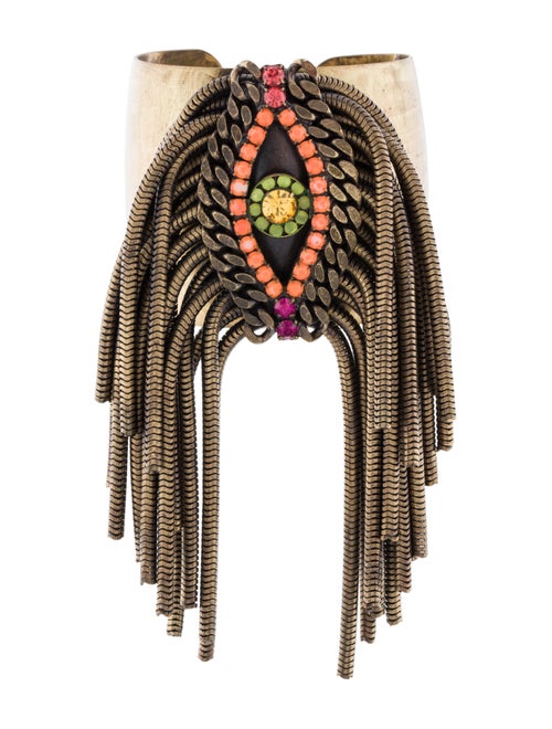 Dannijo x Man Repeller Eyenstein Cuff Gold