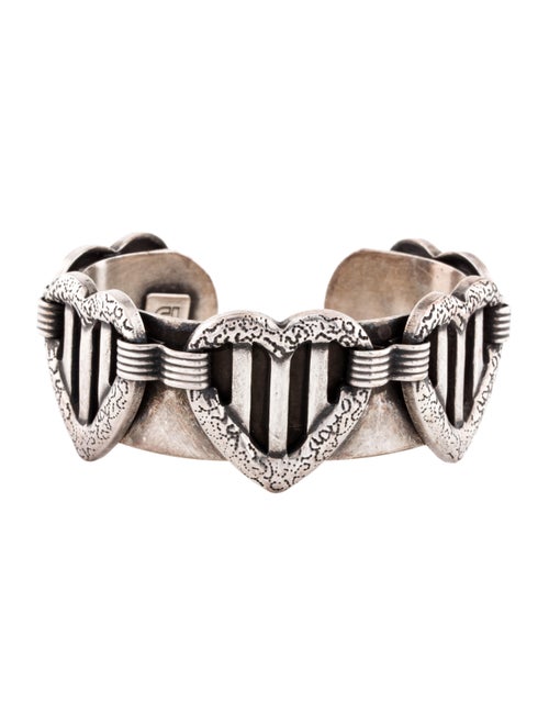 Dannijo Heart Cuff Silver