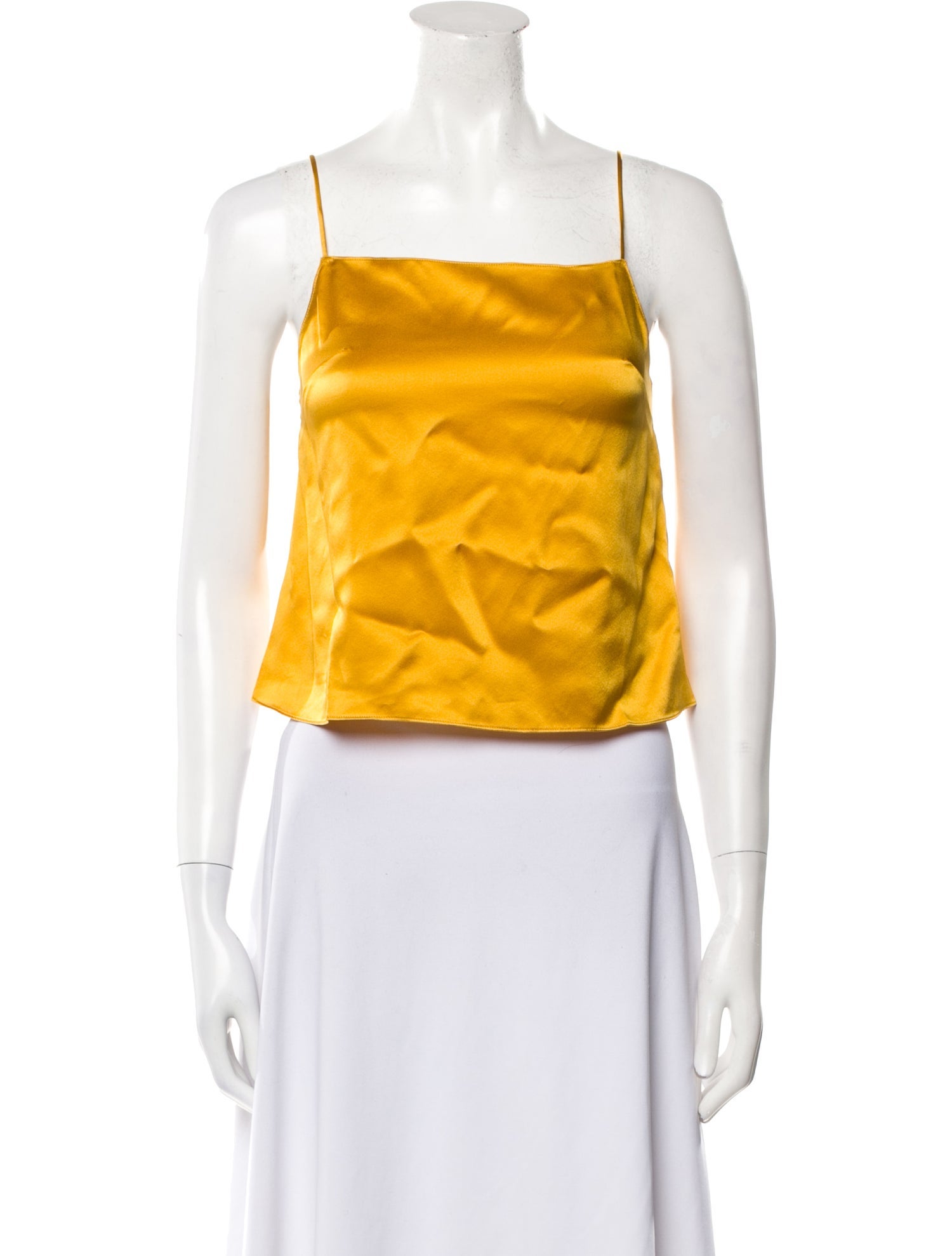 Dannijo Silk Square Neckline Crop Top w/ Tags