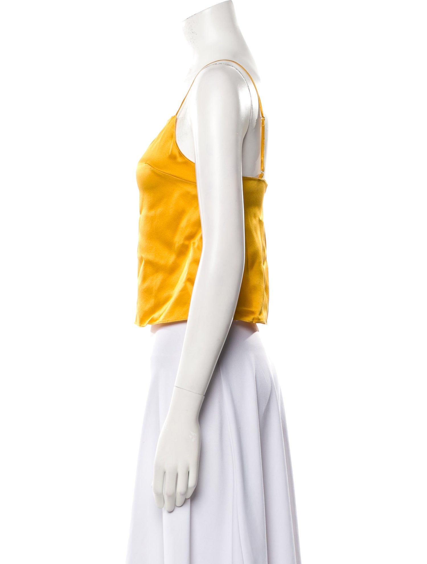 Dannijo Silk Square Neckline Crop Top w/ Tags