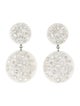 Dannijo Crystal & Resin Jessie Drop Earrings