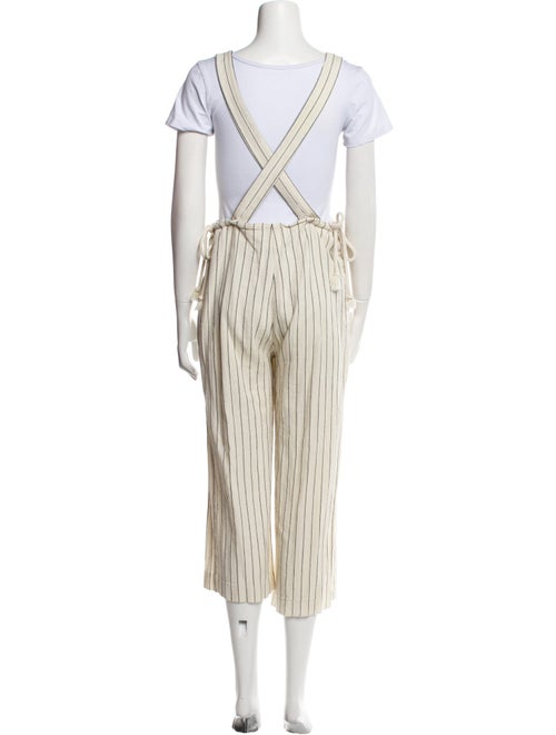 Dannijo Striped Square Neckline Jumpsuit