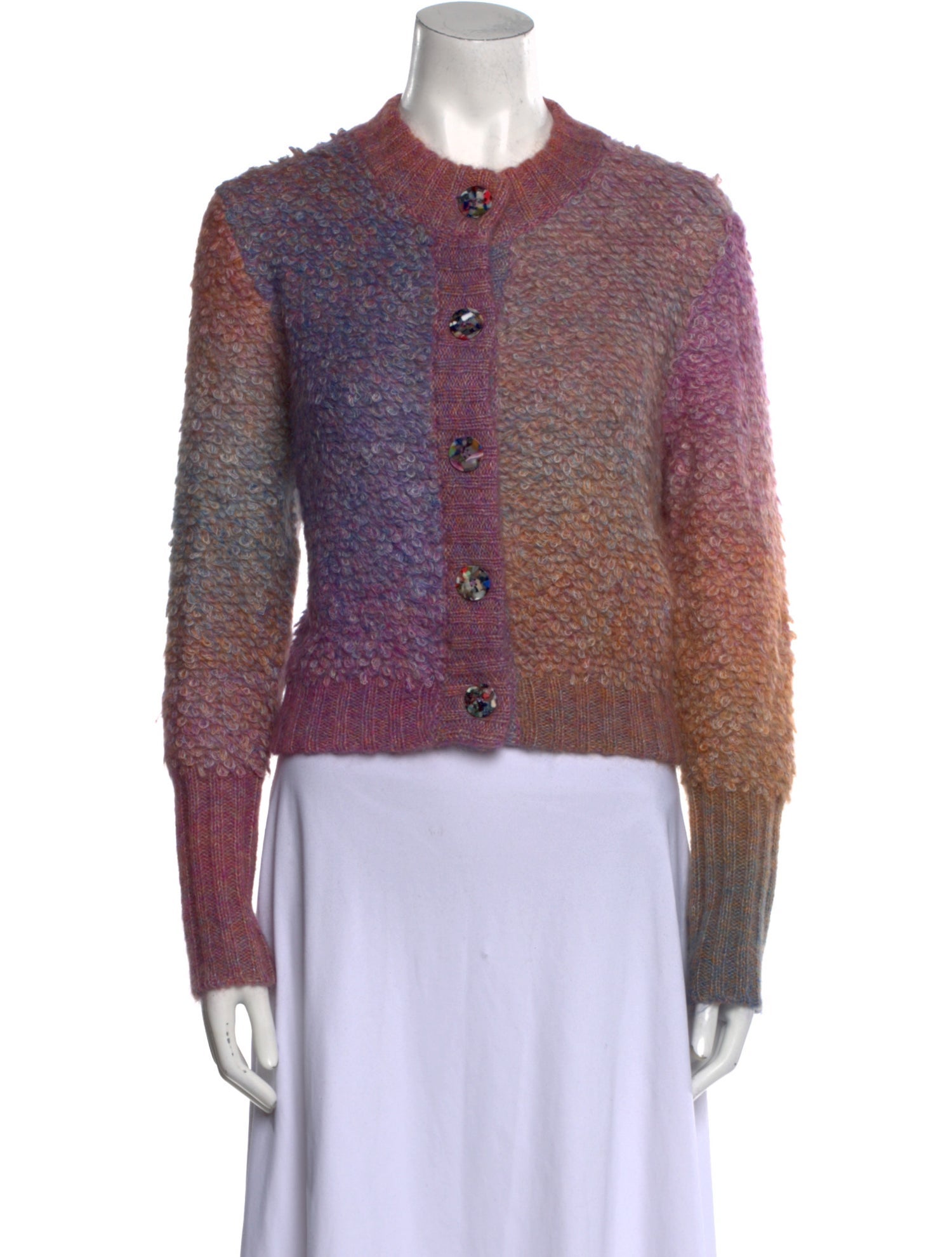 Dannijo Printed Crew Neck Sweater