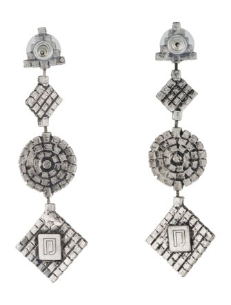 Dannijo Crystal Fetch Drop Earrings