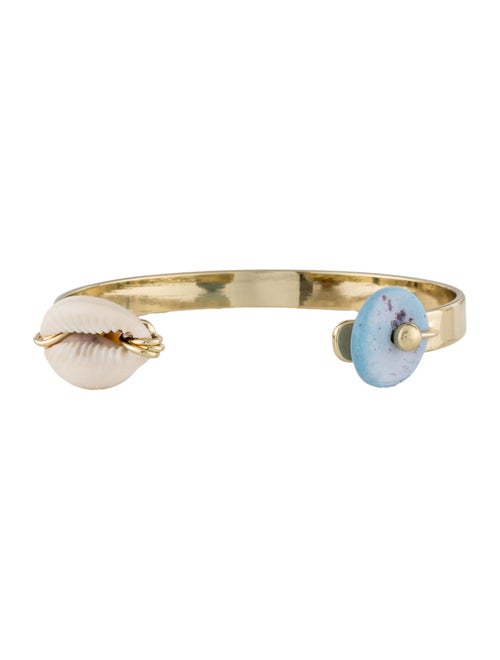 Dannijo Shell & Stone Cuff Bracelet