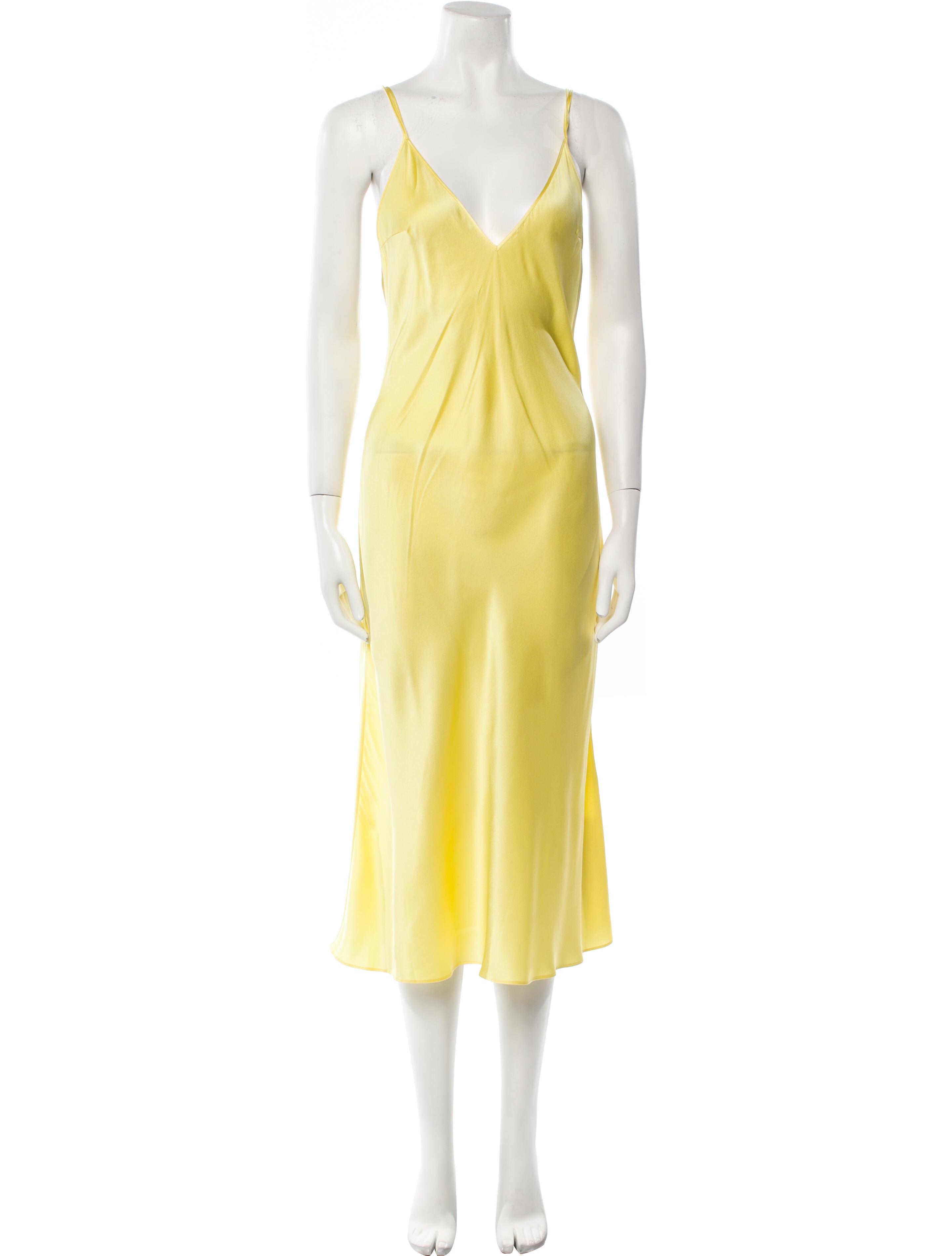 Dannijo Silk Midi Length Dress