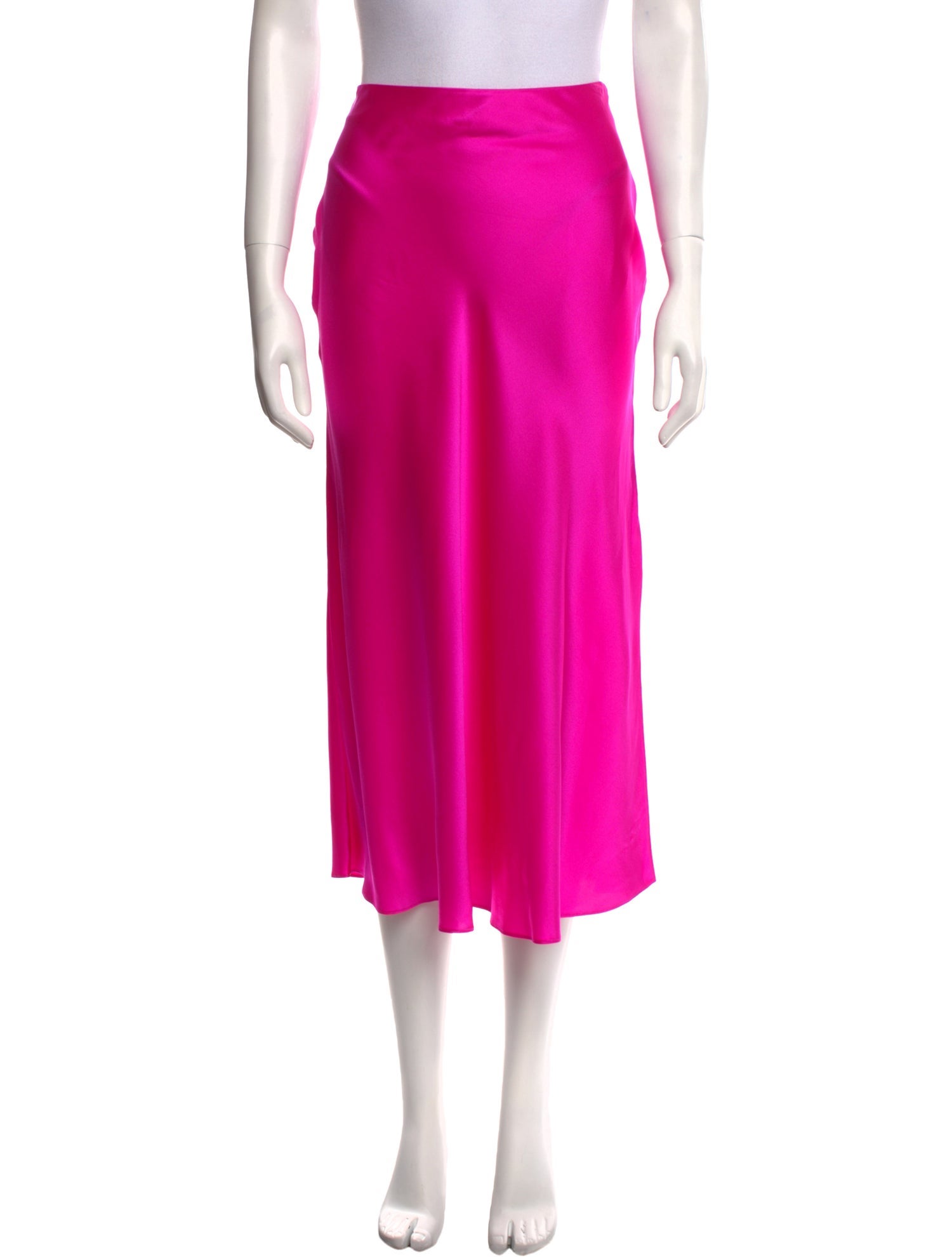 Dannijo Silk Midi Length Skirt