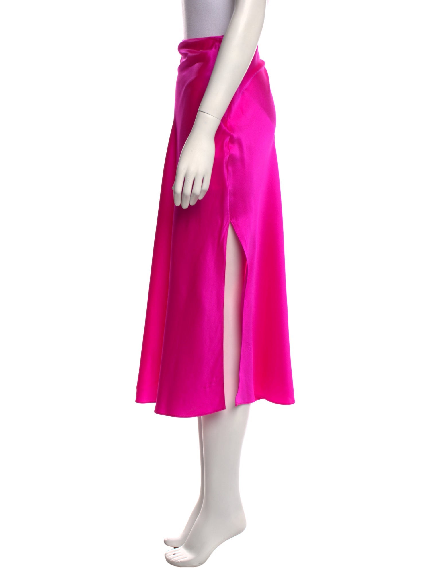 Dannijo Silk Midi Length Skirt