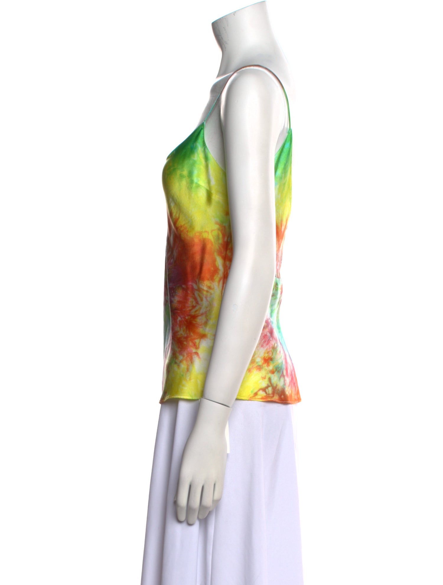Dannijo Silk Tie-Dye Print Top w/ Tags