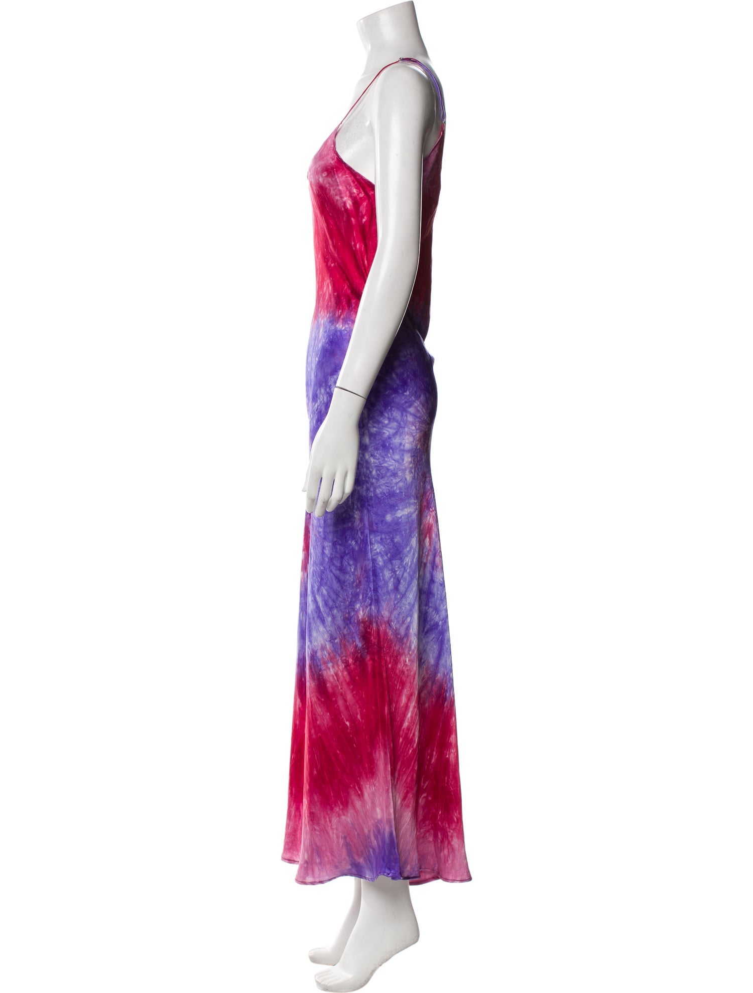 Dannijo Tie-Dye Print Long Dress