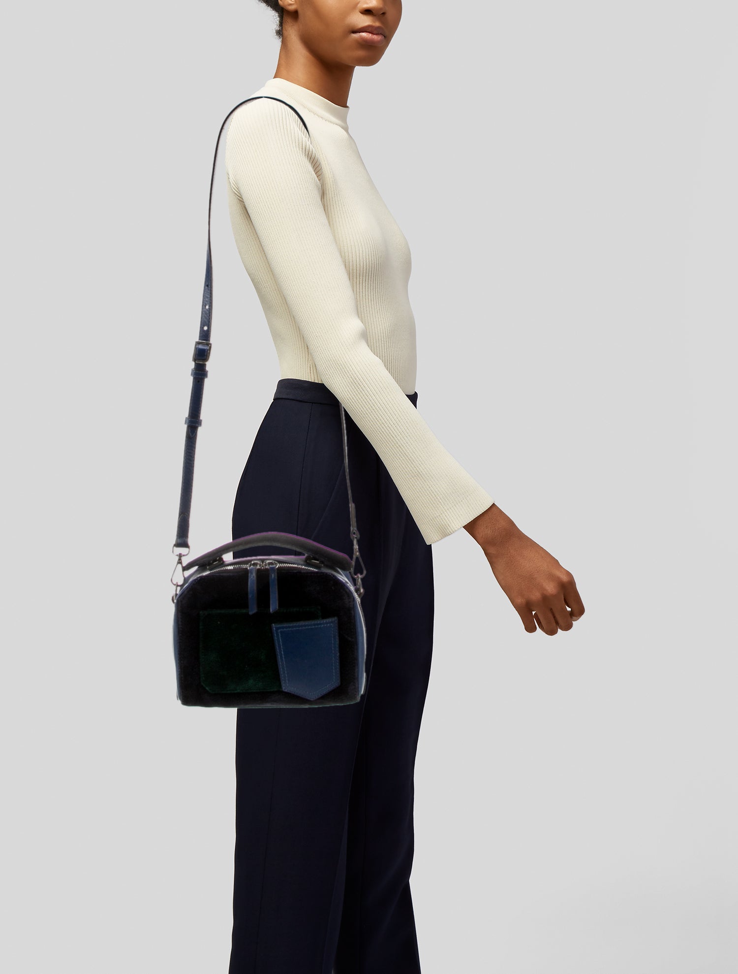 Dannijo Velvet Crossbody Bag