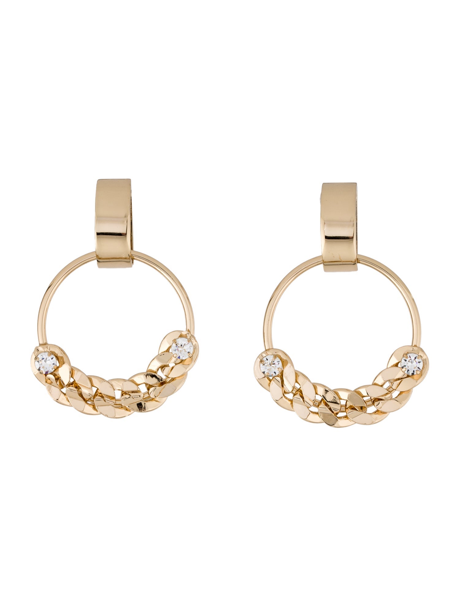 Dannijo Crystal Drop Earrings