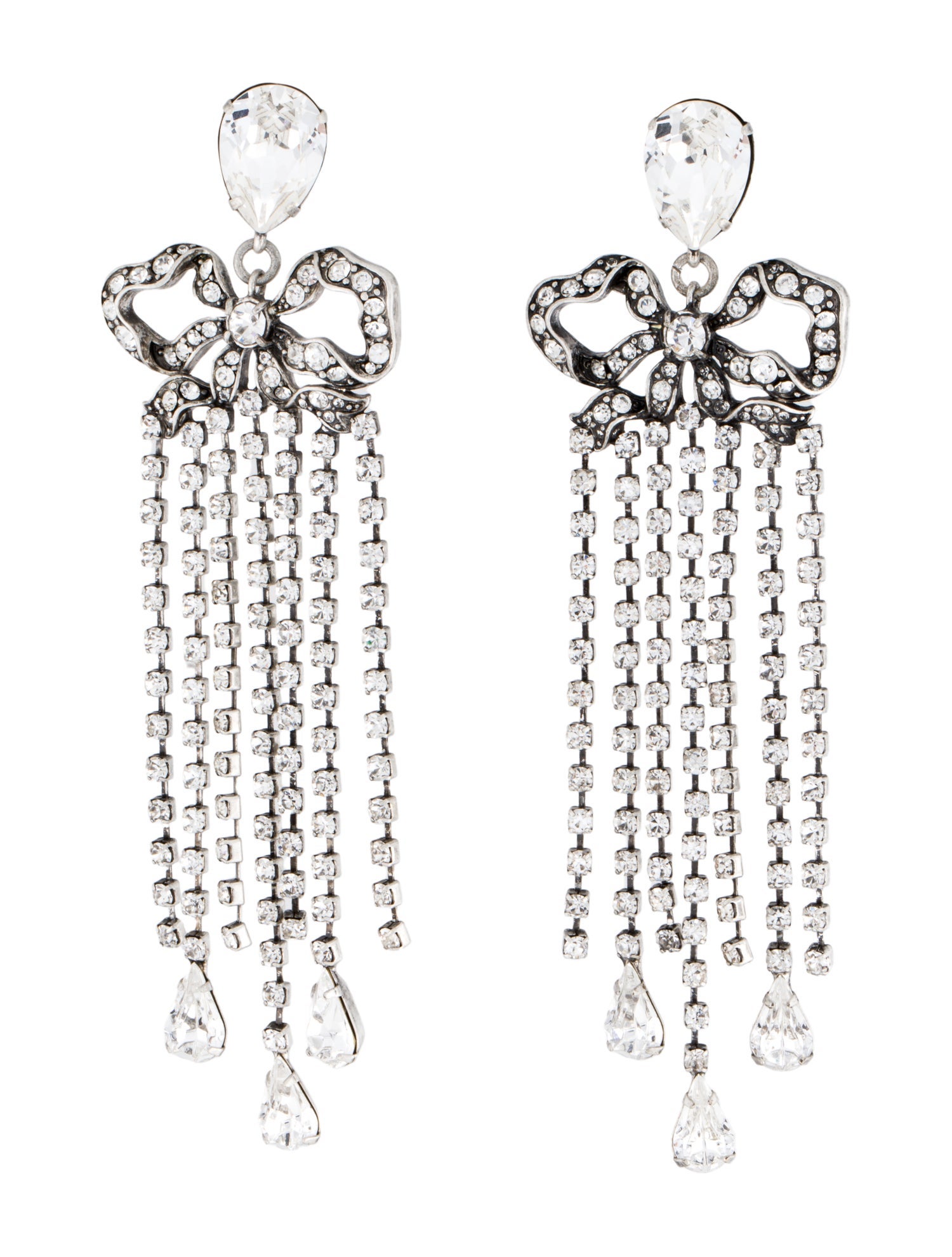 Dannijo Crystal Drop Earrings