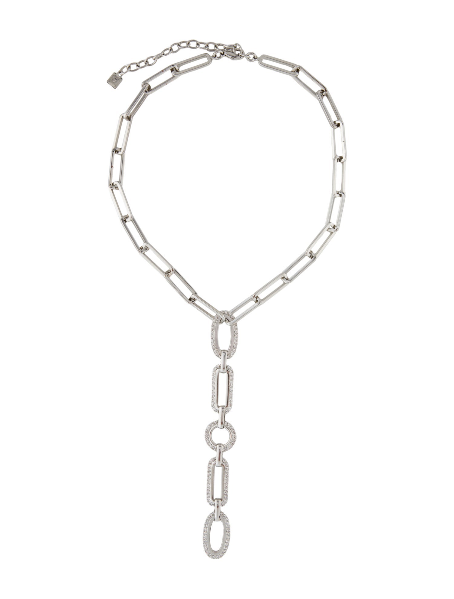 上品＊おしゃれ♪【HERMES】Clou de forge lariat necklace HERMES Sterling Silver Clou de Forge Lariat Necklace 1283824