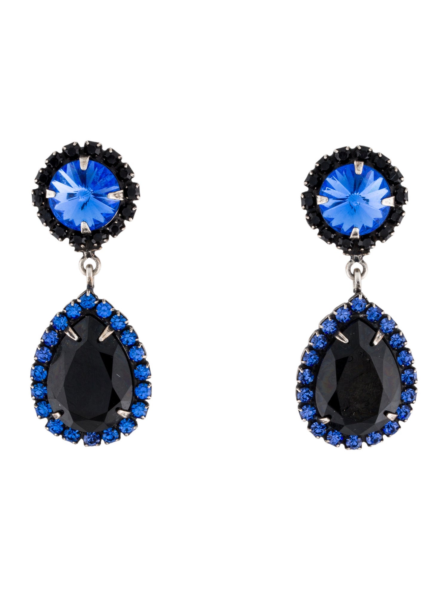 Dannijo Monaco Crystal Drop Earrings