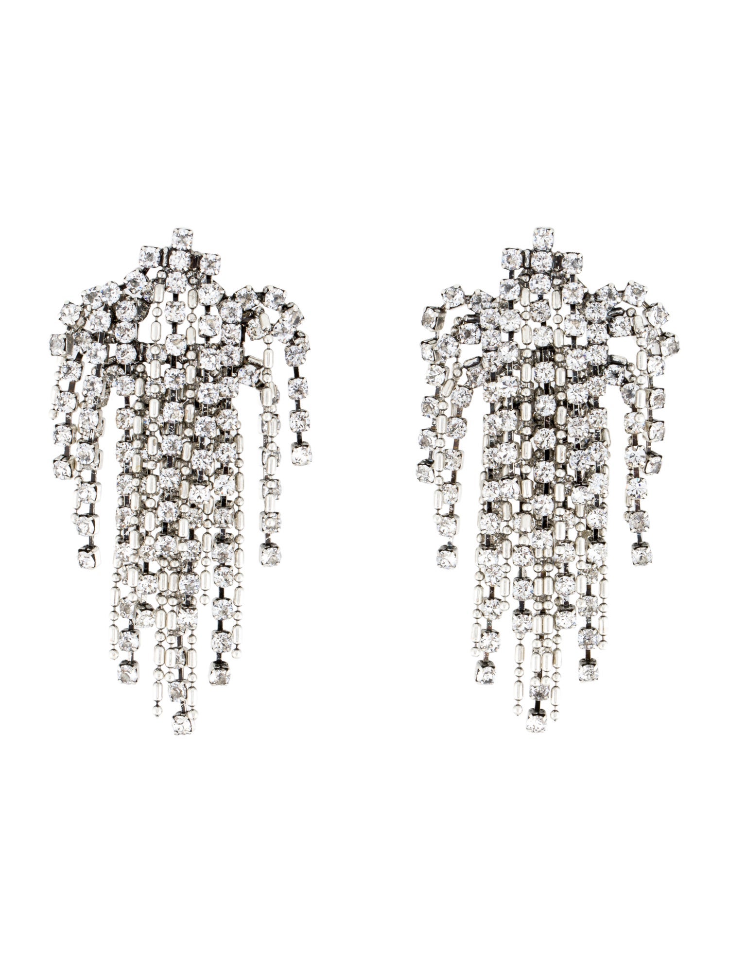 Dannijo Crystal Cecile Chandelier Earrings