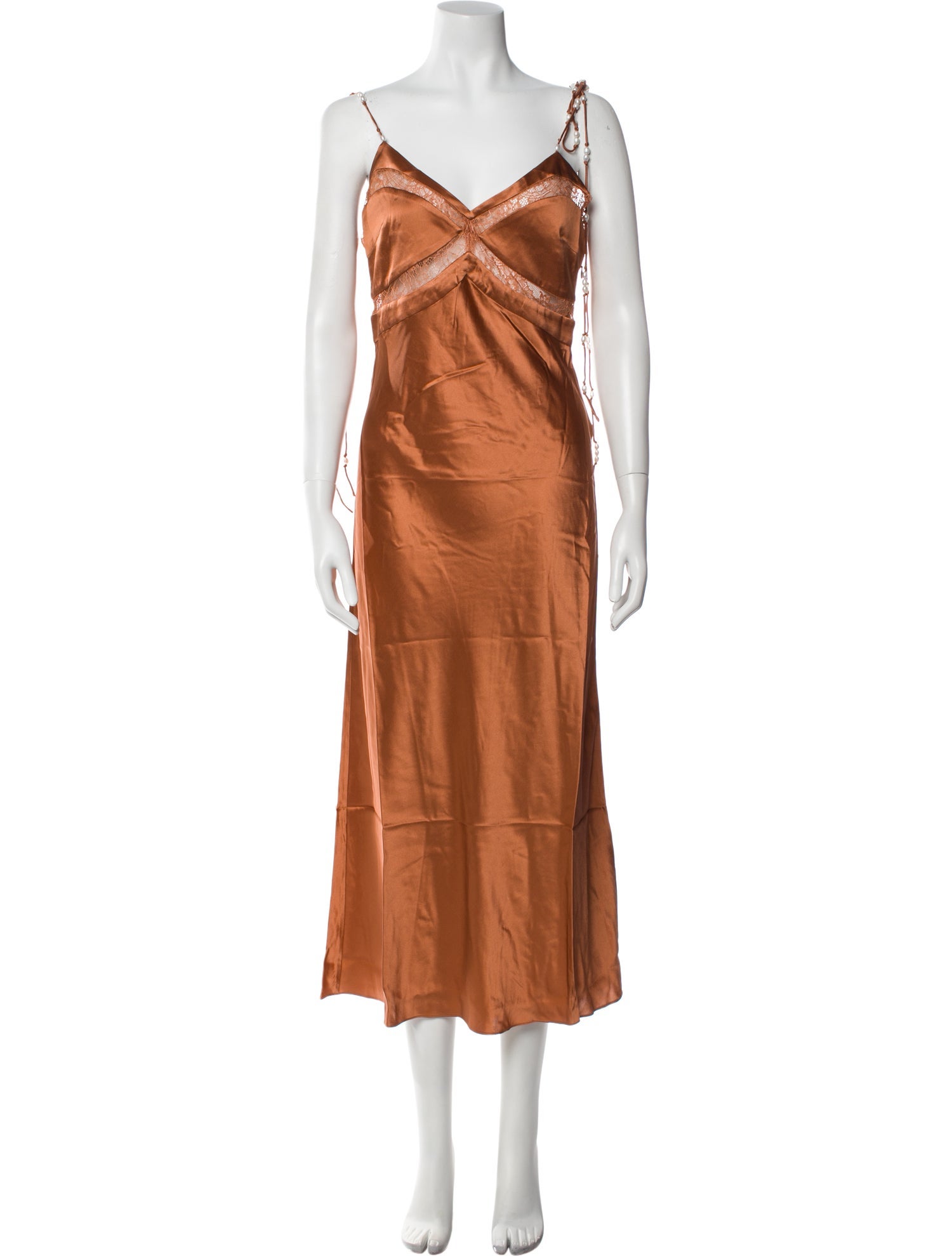 Dannijo Silk Midi Length Dress