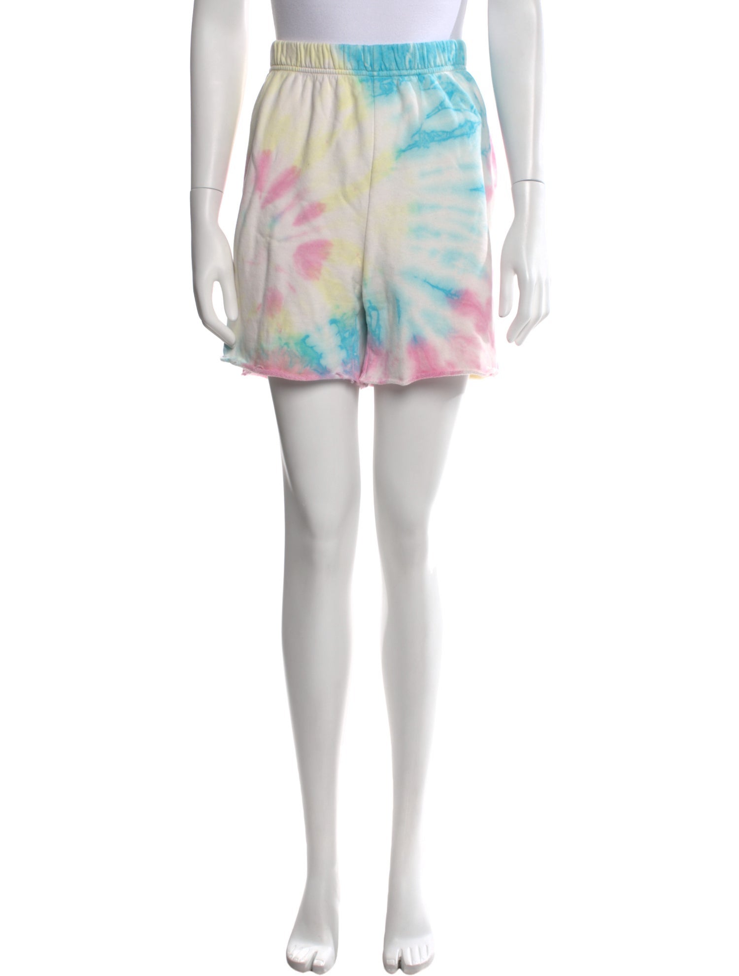 Dannijo Tie-Dye Print Mini Shorts