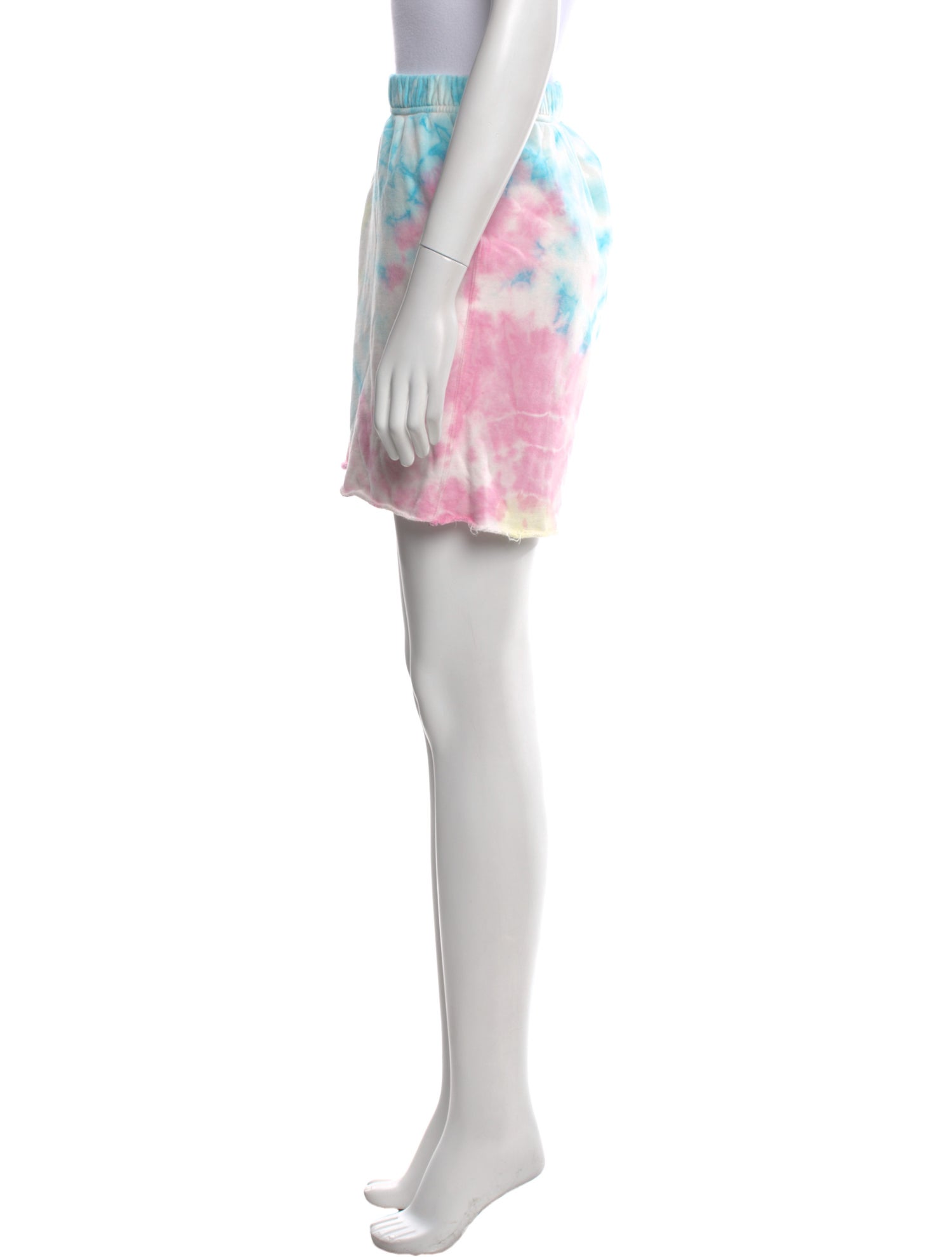 Dannijo Tie-Dye Print Mini Shorts