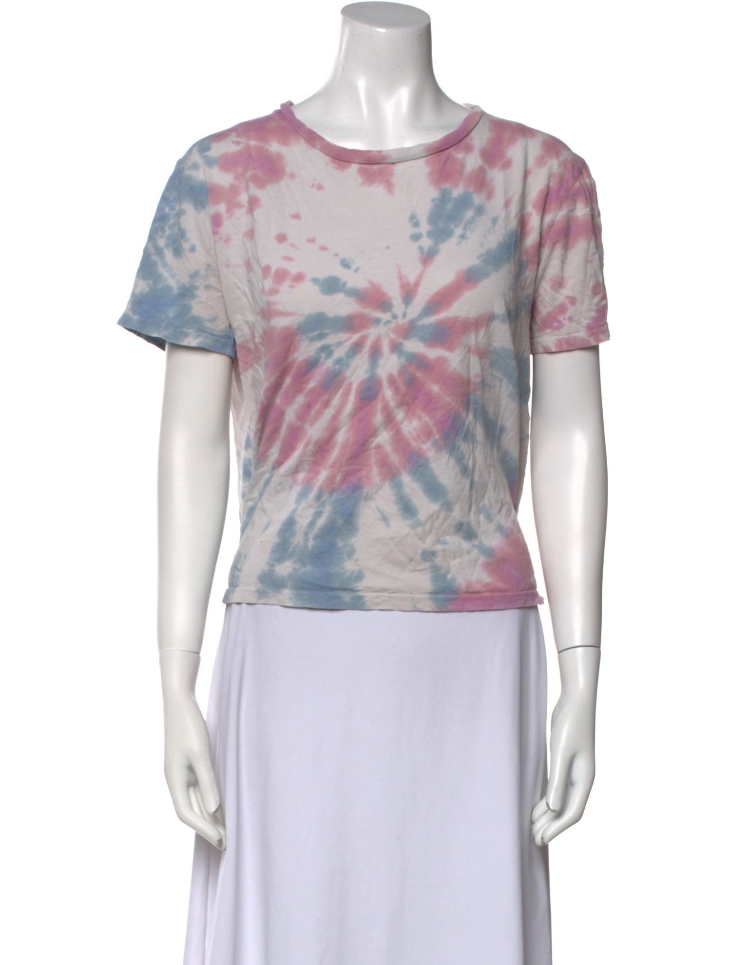 Dannijo Tie-Dye Print Crew Neck T-Shirt