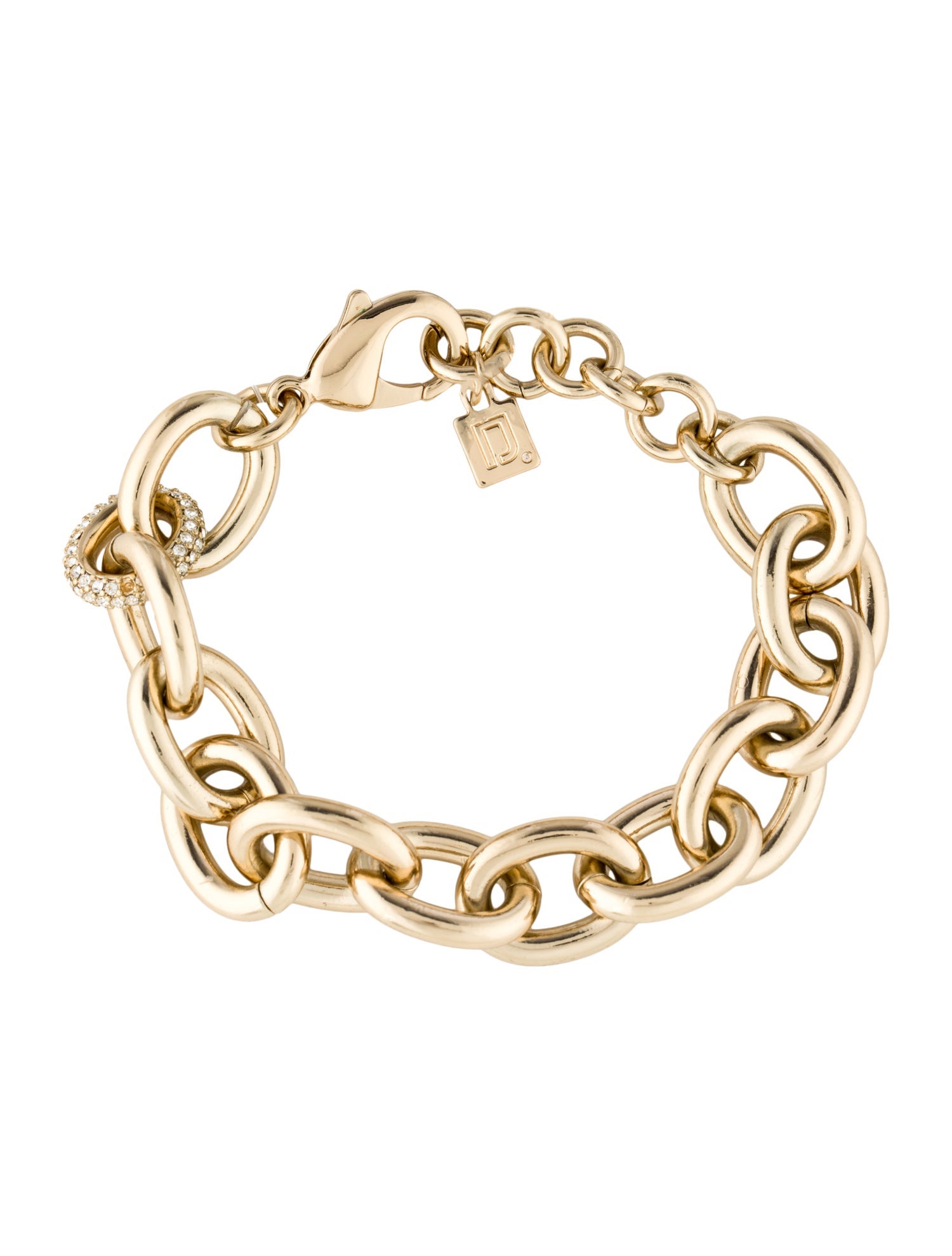 Dannijo Crystal Link Bracelet