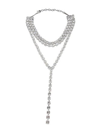 Dannijo Crystal Statement Choker Necklace