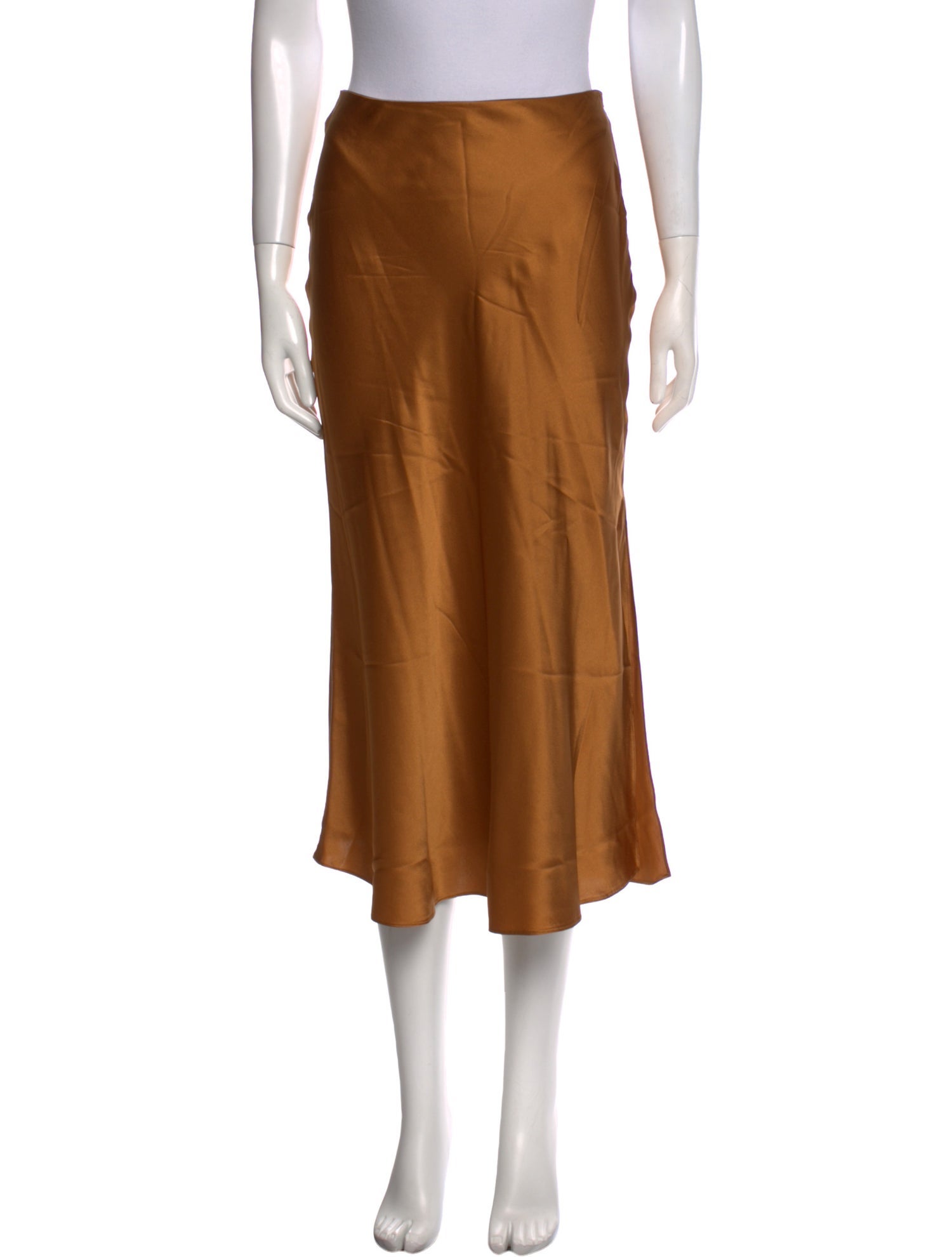 Dannijo Silk Midi Length Skirt