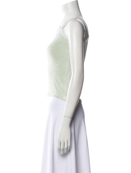 Dannijo One-Shoulder Sleeveless Crop Top