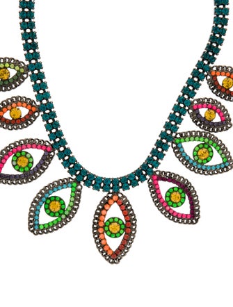 Dannijo x Man Repeller Crystal Loolee Collar Necklace