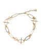 Dannijo Crystal Link Chain Necklace