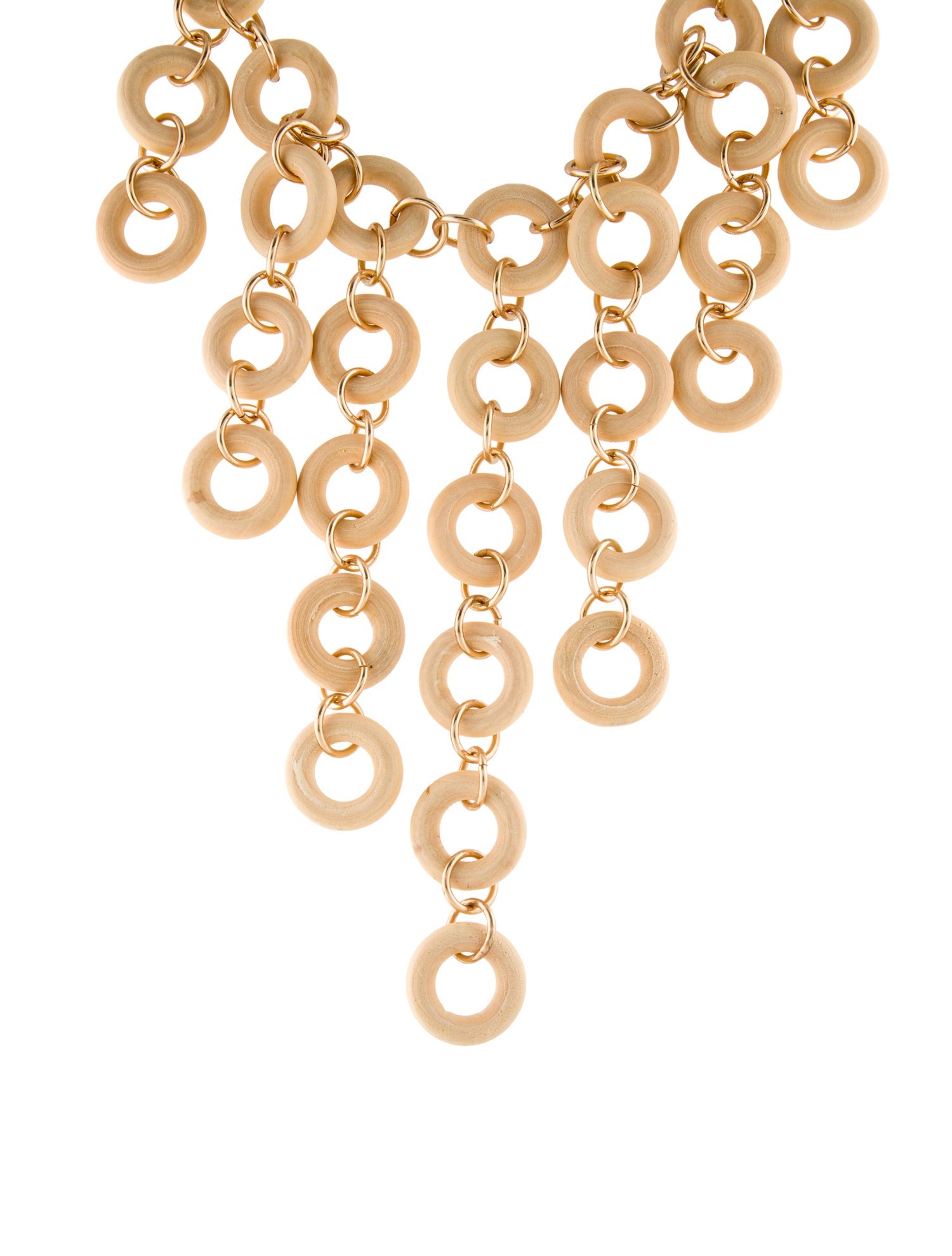 Dannijo Wood Collar Necklace